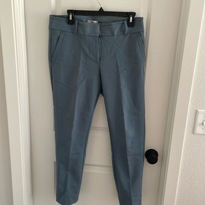 Size 8 Loft modern skinny medium blue pants